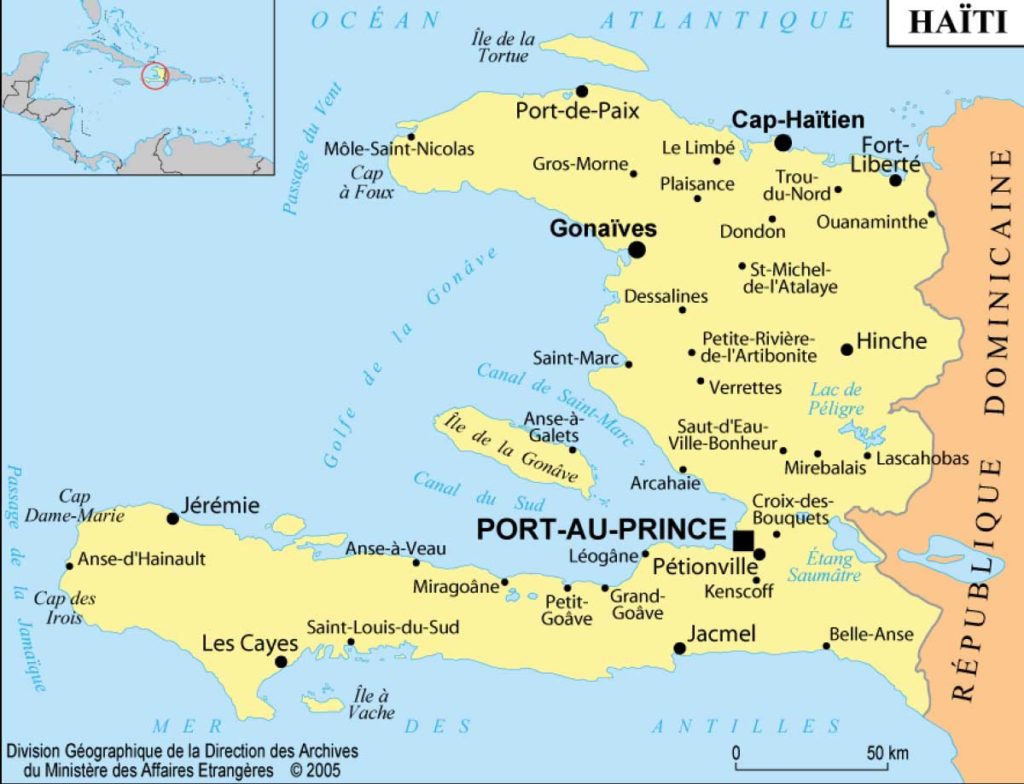 Carte Haiti Complete - Business Index